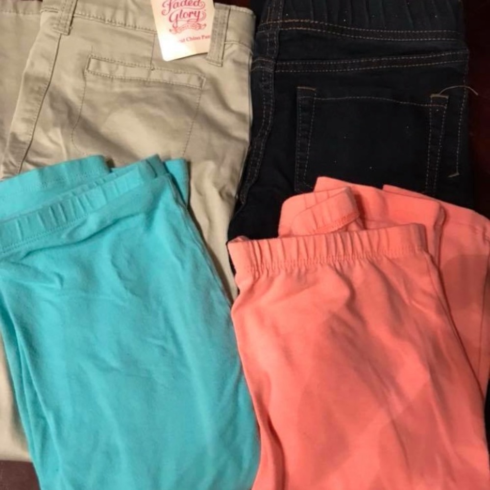 Girls 6/6x long pants